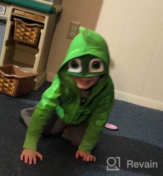 img 1 attached to 🐱 Catboy Hoodie for Toddlers by PJ Masks: Stylish Boys' Fashion Hoodies & Sweatshirts review by Unm Weil