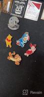 img 1 attached to 🐯 4pcs Winnie The Pooh Enamel Lapel Pins - Eeyore Tigger Character Gifts for Kids Girls, Cartoon Jewelry review by Dorothy Collazos