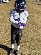img 1 attached to Experience Unmatched Grip And Control On The Field With Nxtrnd G1 Pro Football Gloves For Men And Youth Boys review by Victor Hurvitz