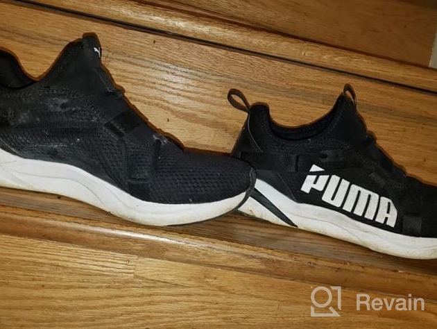 img 1 attached to 👟 PUMA Men's Running Shoes - Black and White (Model: 19451401) review by Justin Reese