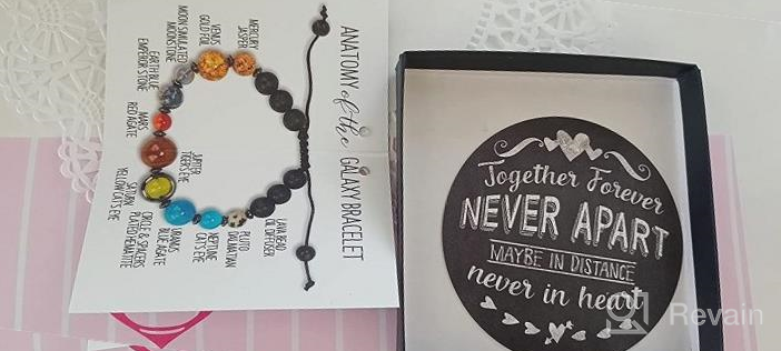 img 1 attached to 📿 Discover the New His and Hers Collection of Circle Distance Universe Bracelets by SPUNKYsoul review by Peter Mendoza