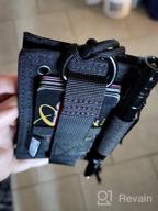 img 1 attached to OneTigris Tactical ID Card Holder: Organizer For Badges, Keys, And Credit Cards With Hook & Loop Patch And Neck Lanyard review by Joe Vazquez