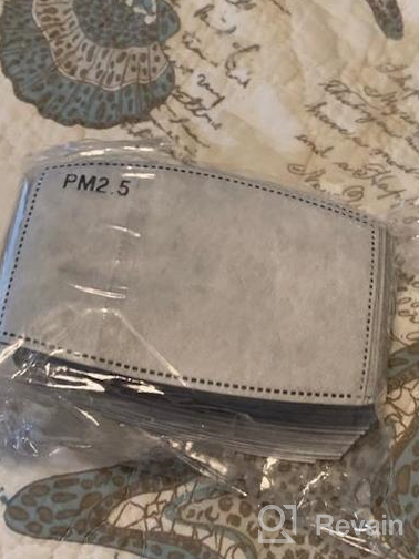 img 1 attached to 100Pcs PM2.5 Activated Carbon Filter For Cloth Mask - Ship From USA, 5 Layers Replaceable Anti Haze Filters Paper For Reusable Face Cover Outdoor - Anti Fogging Health Protection review by Patrick Hamman