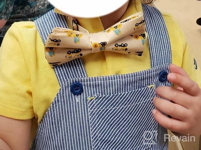 img 1 attached to Adjustable Pre-Tied Bowties With Cute Patterns For Adults And Children - OCIA review by Dean Love