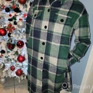 img 1 attached to Warm Up In Style With PRETTYGARDEN'S Plaid Shacket: A Perfect Combination Of Fashion And Functionality! review by Amy Johnson