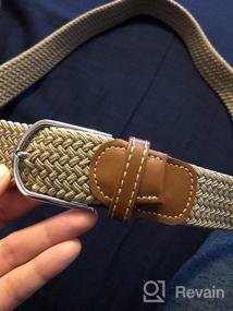 img 5 attached to Eco-Friendly Multi Men's Casual Canvas Belts: Accessorize with Style and Sustainability