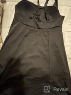 img 1 attached to HDE Womens Plus Size Tennis Athletic Workout Dress With Built-In Shorts & Bra Black review by Amy Price