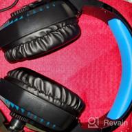 img 1 attached to MuGo Gaming Headset: Color-Changing LED Over-Ear Headphones For PC, Xbox One, PS4, Laptop & Mac With Stereo Mic Surround Sound And Foam Ear Pads review by Cesar Hubbard