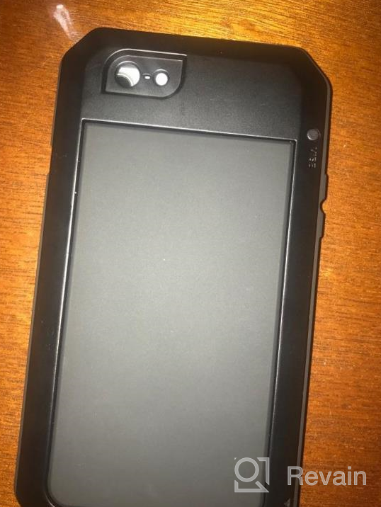 img 1 attached to Marrkey IPhone 8/7/SE Heavy Duty Case: 360 Full Body Protection With Shockproof Tough Armour And Silicone Screen Protector In Black review by Michael Moulton