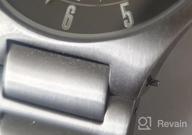 img 1 attached to Titanium Strap Men'S Analog Quartz Watch By BERING review by James Lesley