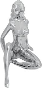img 2 attached to 🚘 Grand General 48420 Chrome Lady Hood Ornament - GG Classic Elegance for Enhanced SEO