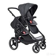phil voyager buggy doubles charcoal logo