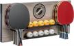 maximize your space with stiga ping pong wall rack! logo
