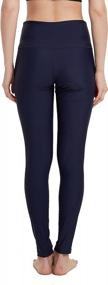 img 2 attached to Stay Safe In The Sun With Ubestyle Women'S UPF 50+ High Waisted Leggings For Swimming