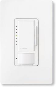 img 2 attached to Lutron MSCL-OP153M-WH Maestro LED+ Motion Sensor Dimmer Switch No Neutral Required White