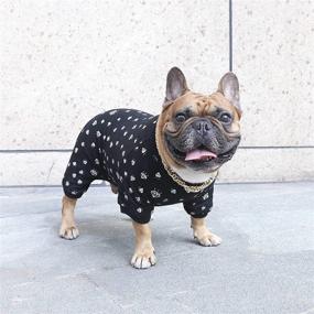 img 1 attached to iChoue Rich Dog Series: Stylish Pet Clothes – T-Shirts and Pajamas for Dogs