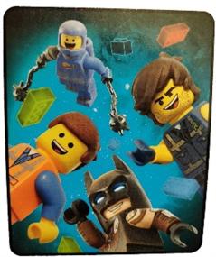 img 1 attached to LEGO Movie Silky Throw Blanket