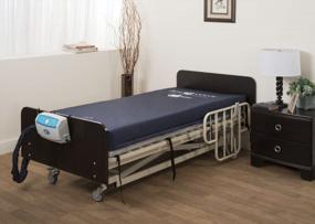 img 3 attached to Medacure Air Wave Alternating Pressure Hospital Mattress With Low Air Loss Technology And Quilted Nylon Cover - Twin Size (80" X 36" X 8") - Helps Prevent Pressure Ulcers And Bedsores