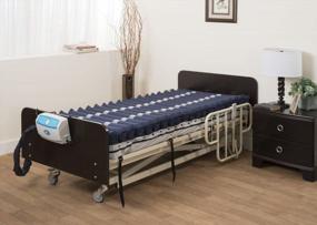 img 4 attached to Medacure Air Wave Alternating Pressure Hospital Mattress With Low Air Loss Technology And Quilted Nylon Cover - Twin Size (80" X 36" X 8") - Helps Prevent Pressure Ulcers And Bedsores