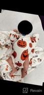 img 1 attached to Get Your Little Pumpkin Ready For Halloween With Our Oversized Pumpkin Sweatshirt Romper Onesie For Baby Girls And Boys review by Larry Cothran