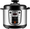 housmile 8-in-1 programmable pressure cooker with 6-quart capacity: slow cooker, rice cooker, sauté, steamer, warmer, and more for versatile one-pot meals. logo