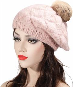 img 2 attached to Stay Stylish & Warm With ZLYC Women'S Winter Wool Slouchy Beret Hat