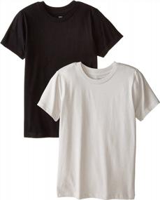 img 2 attached to 2-Pack Of Trimfit Little Boys' T-Shirts Made With 100% Combed Cotton For Enhanced Comfort