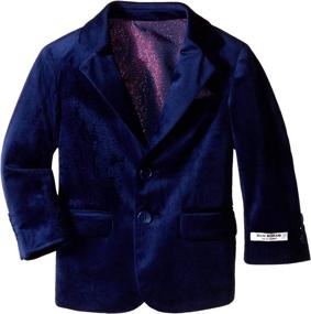 img 3 attached to Isaac Mizrahi Little Velvet Blazer Boys' Clothing : Suits & Sport Coats