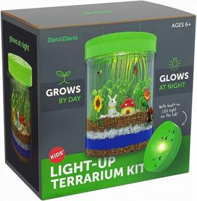 img 4 attached to Light-Up Terrarium Kit For Kids - STEM Activities Science Kits - Gifts For Kids - Educational Kids Christmas Toys For Boys & Girls - Crafts Projects Gift For Ages 4 5 6 7 8-12 Year Old Boy & Girl