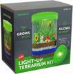 light-up terrarium kit for kids - stem activities science kits - gifts for kids - educational kids christmas toys for boys & girls - crafts projects gift for ages 4 5 6 7 8-12 year old boy & girl logo