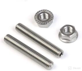 img 2 attached to High-Quality Stainless Exhaust Manifold Stud Nuts Kit for Ford 4.6 & 5.4 V8 Engines - Enhance Performance and Durability with this 2 Manifold Replacement Kit