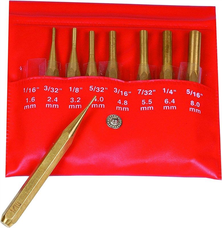 Brass Hole Punch Set