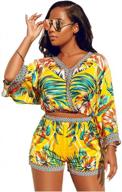 african-inspired two piece set for a sexy and stylish vacation or clubbing outfit logo