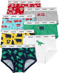 img 2 attached to Carters Boys Dinosaur Firetruck Underwear Boys' Clothing ~ Underwear