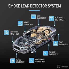 img 1 attached to 🚗 VXSCAN EVAP Smoke Machine Leak Detector - Advanced Diagnostic Tester for Automotive Fuel Systems