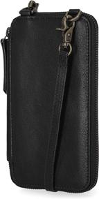 img 2 attached to Timberland Leather Crossbody Wallet Castlerock Women's Handbags & Wallets at Crossbody Bags