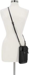 img 1 attached to Timberland Leather Crossbody Wallet Castlerock Women's Handbags & Wallets at Crossbody Bags