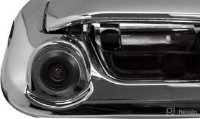 img 2 attached to 🚗 Master Tailgaters Chrome Metal Tailgate Handle with Backup Camera for Ford F150, F250, F350, F450, F550 (2005-2016): Enhance Safety and Style