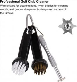 img 2 attached to 3-In-1 Golf Brush & Groove Cleaner - Perfect For All Club Grooves!