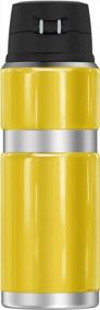 img 3 attached to Looney Tunes Taz, THERMOS STAINLESS KING Stainless Steel Drink Bottle, Vacuum Insulated & Double Wall, 24Oz
