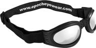 epoch folding goggle clear lens logo