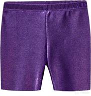 🩲 city threads girls' 100% cotton bike shorts: ideal for sports, school uniform, or under skirts - made in usa logo