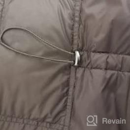 img 1 attached to Stay Warm And Dry In Style: Krismile Women'S Packable Double-Zip Puffer Jacket review by Joel Norfork