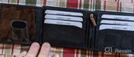 img 1 attached to Ultimate Minimalist Mens Leather Trifold Wallet: Sleek Design & Functionality review by Jamonte Hamilton