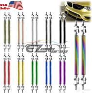 🌟 ezautowrap gold adjustable frame bumper lip splitter strut rod support bar: enhance stability and style logo