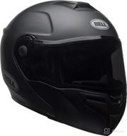 🔒 highly protective bell srt modular full-face helmet in matte black (size: large) logo