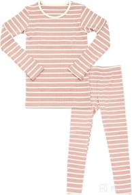 img 4 attached to AVAUMA Pajama Toddler Sleepwear Jam_Indi