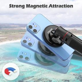 img 2 attached to Делайте идеальные снимки в любом месте с магнитным штативом ULANZI для камеры для iPhone и смартфонов