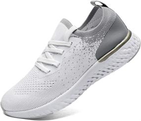 img 1 attached to 💃 SANNAX Sneakers Walkingshoes: Comfortable Breathable Women's Athletic Shoes for Walking and Sports.