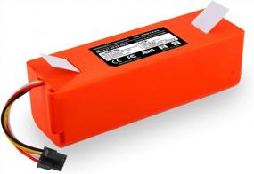 img 4 attached to Energup High-Capacity 14.4V 6500MAh Li-Ion Battery As Replacement For Xiaomi Robot Vacuum Battery, Compatible With Xiaomi Mijia Roborock S50 S51 Vacuum Cleaners